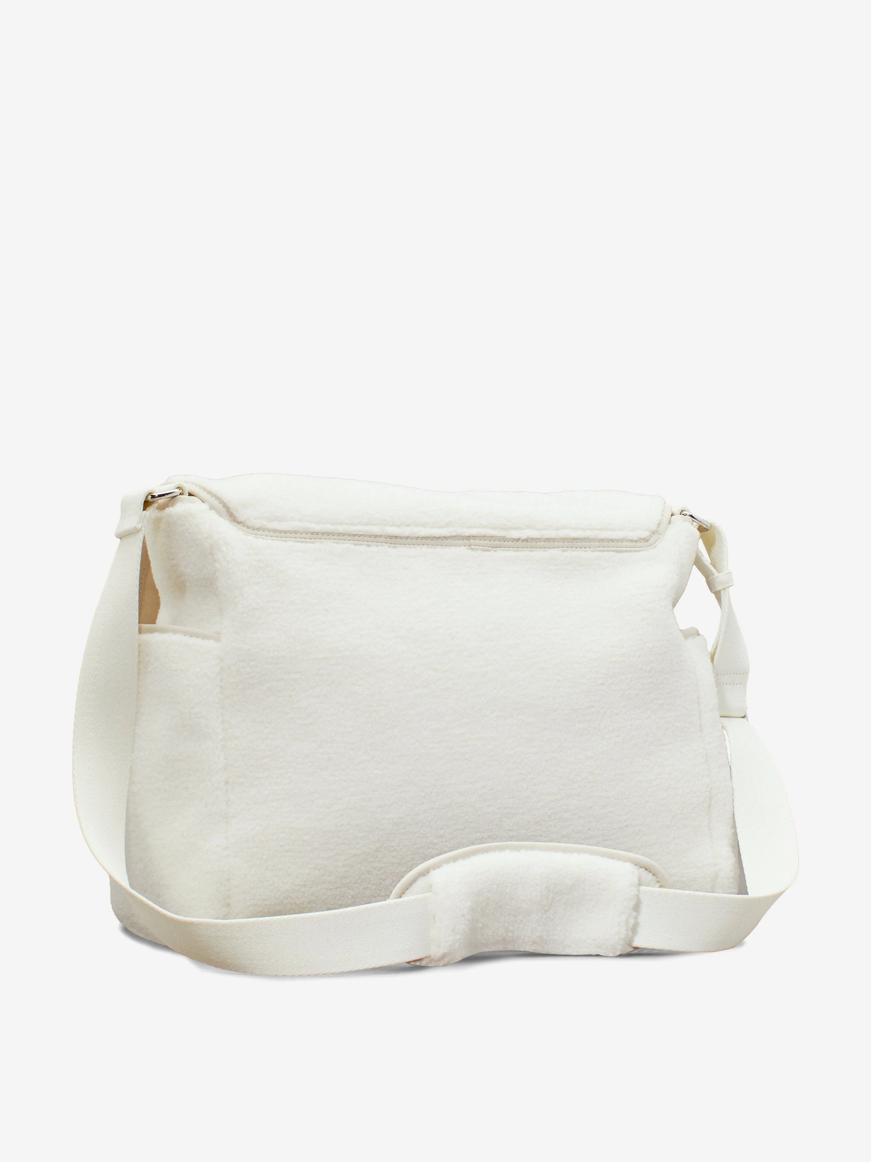 Calvin Klein Baby Teddy Messenger Changing Bag in Ivory (36cm)