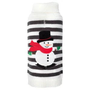 Christmas - Holiday - Christmas Snowman Stripe Sweater