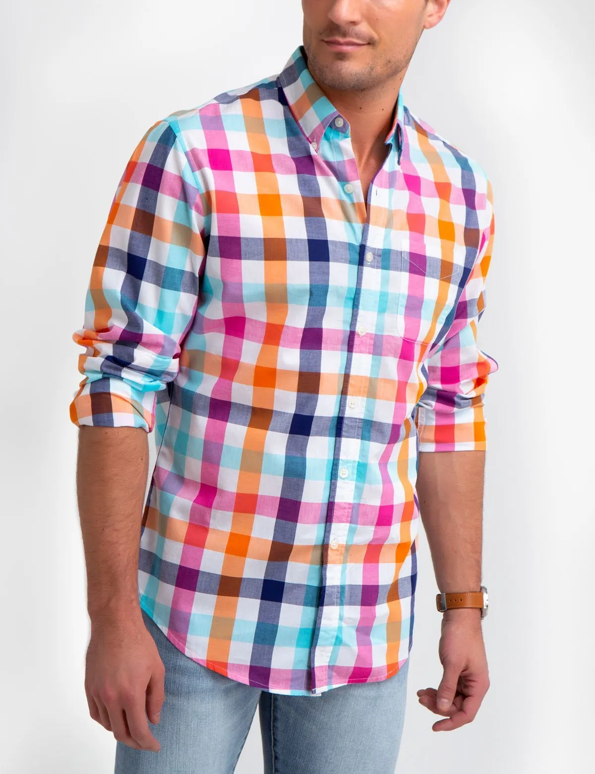 CLASSIC FIT MADRAS SHIRT