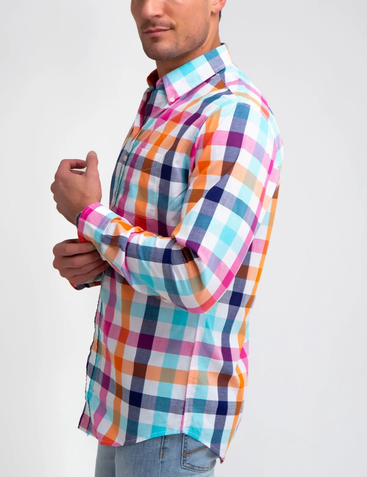 CLASSIC FIT MADRAS SHIRT