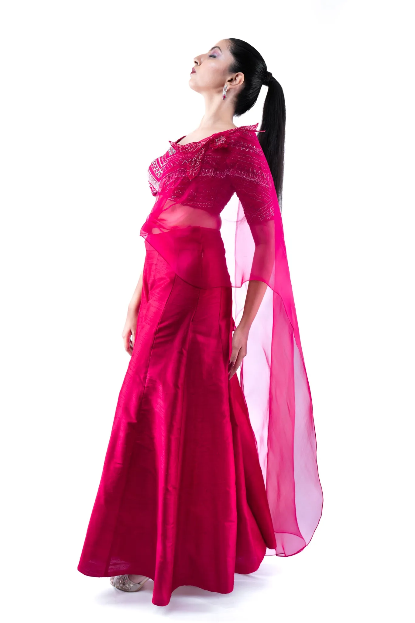 Fuchsia Drape