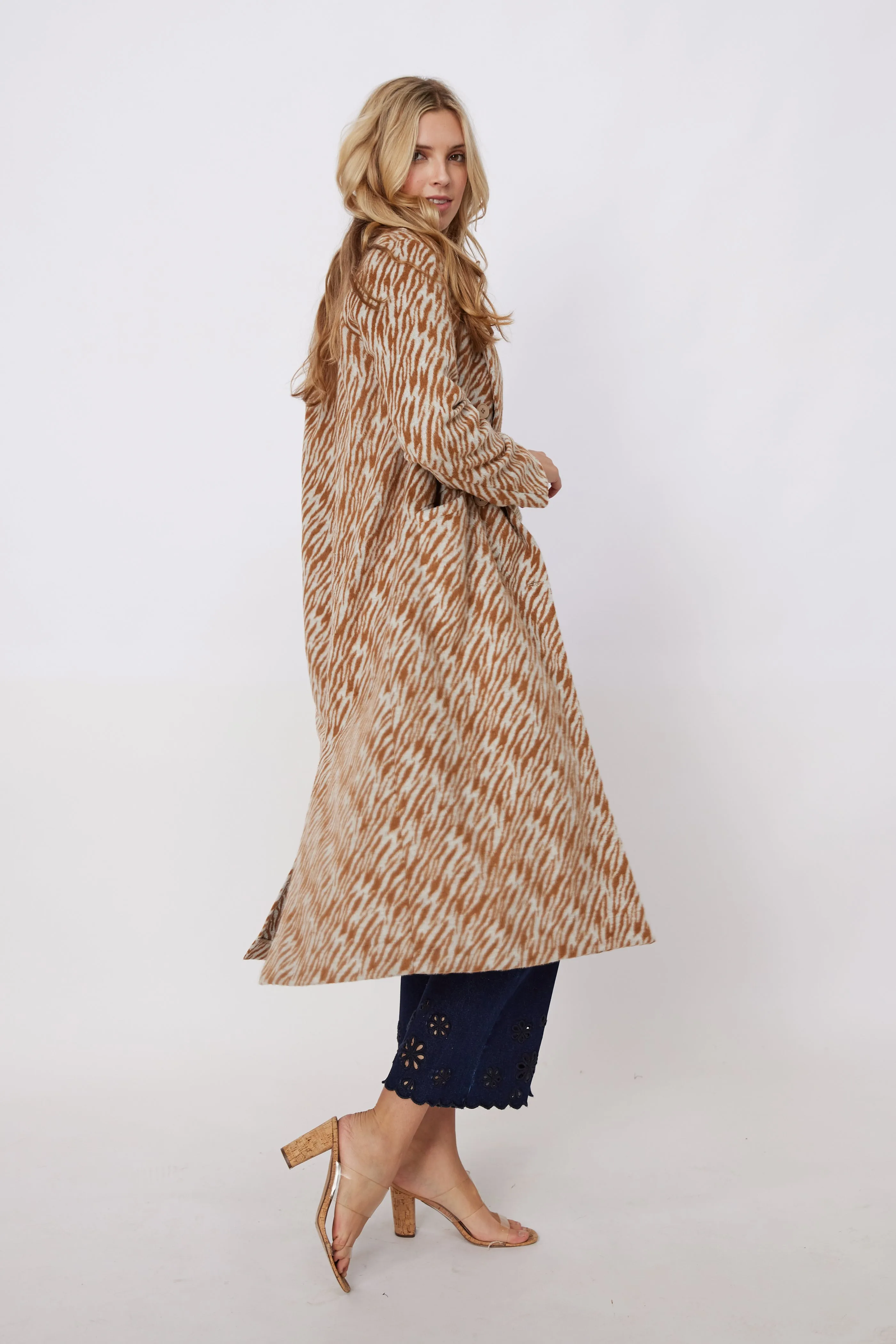 Harper Printed Coat