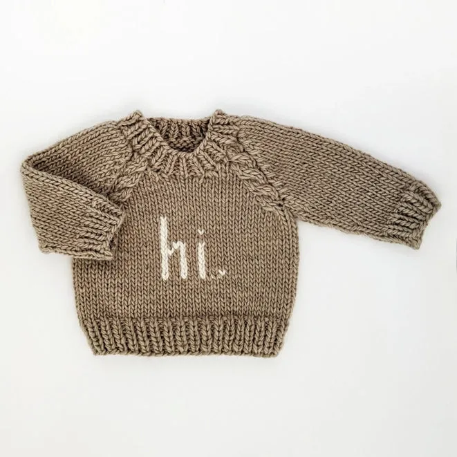 Huggalugs - Crew Neck Sweater - Hi