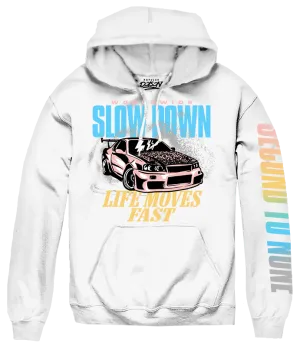 LIFE MOVES FAST CAR HOODS