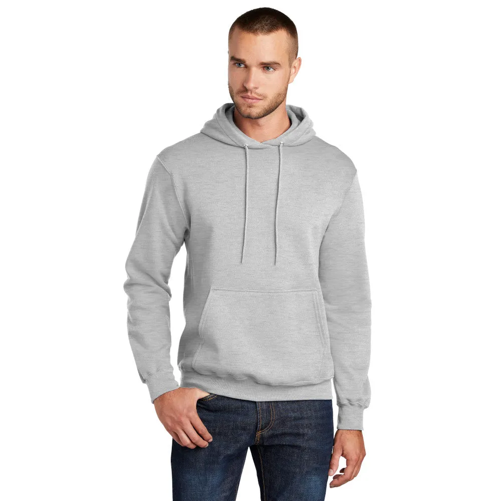 Port & Company® Core Fleece Pullover Hooded Sweatshirt - Ash