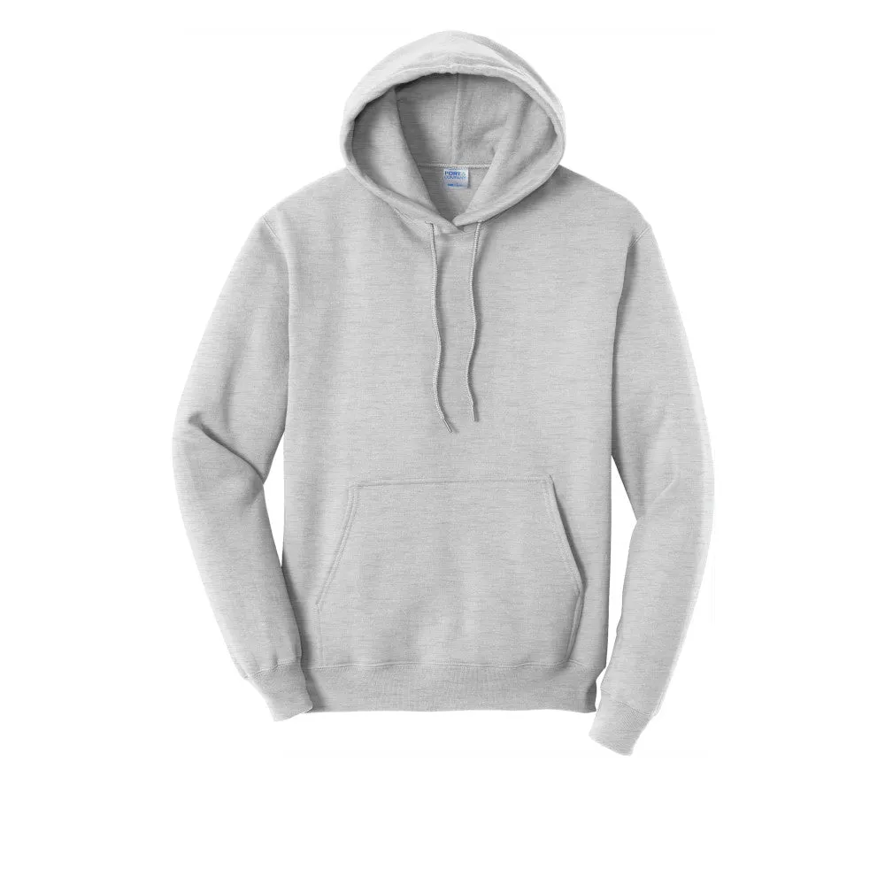 Port & Company® Core Fleece Pullover Hooded Sweatshirt - Ash