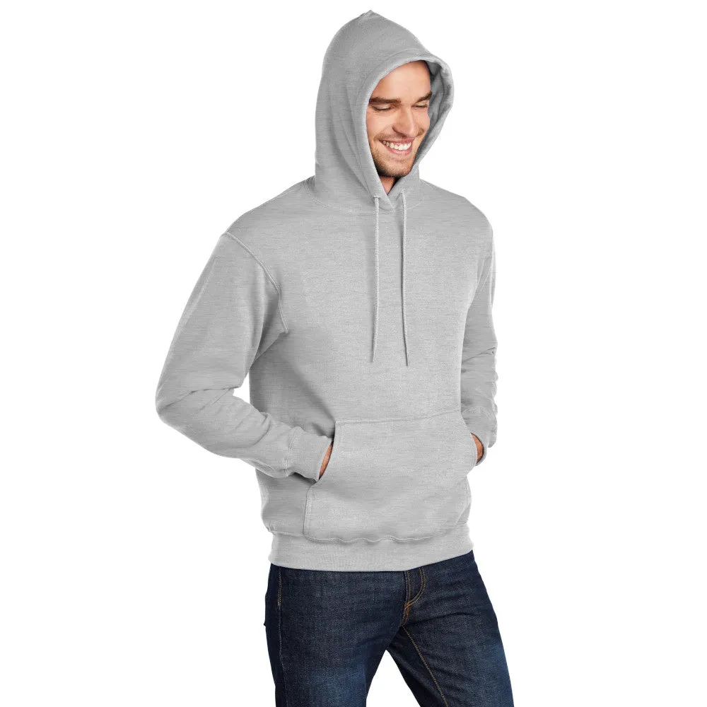 Port & Company® Core Fleece Pullover Hooded Sweatshirt - Ash