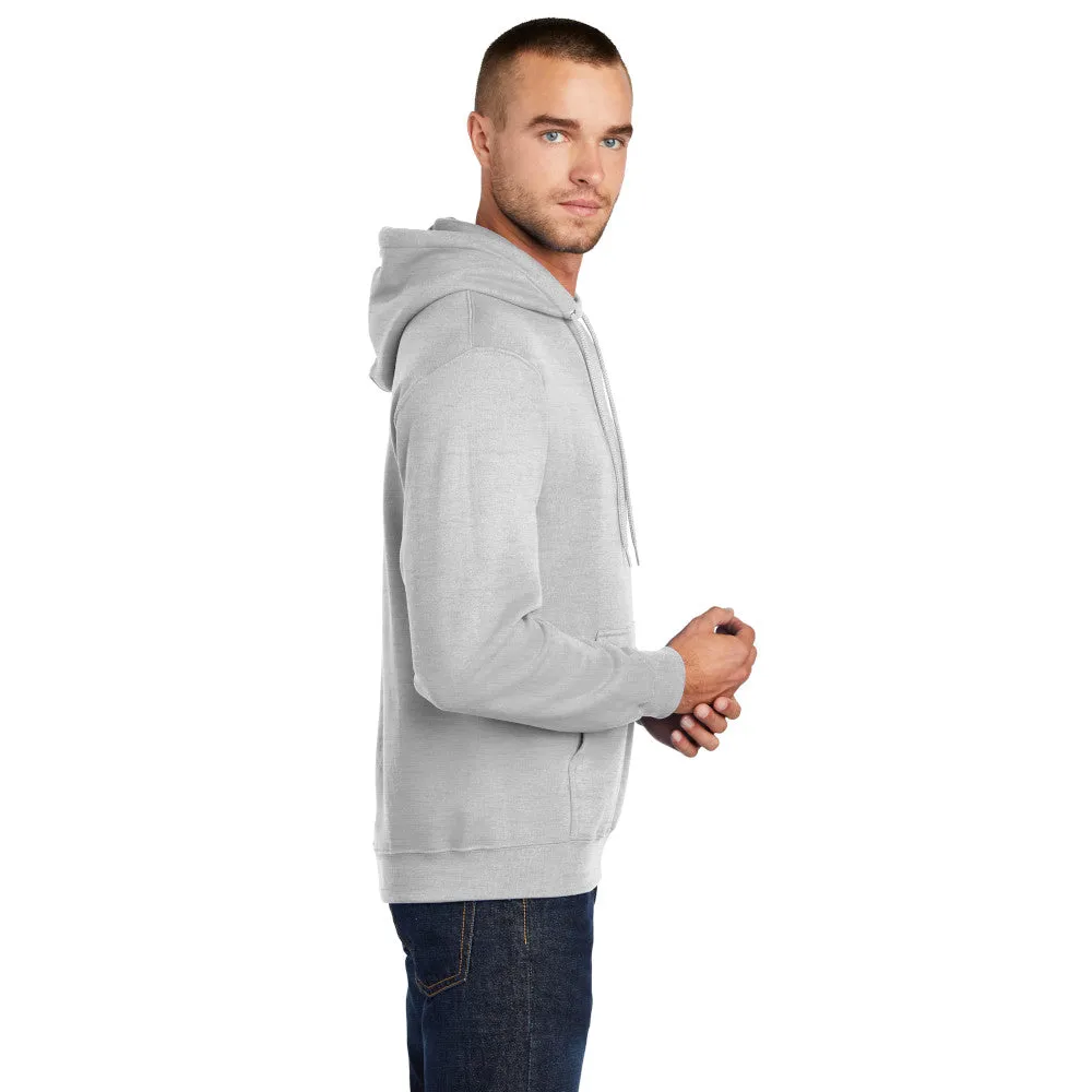 Port & Company® Core Fleece Pullover Hooded Sweatshirt - Ash