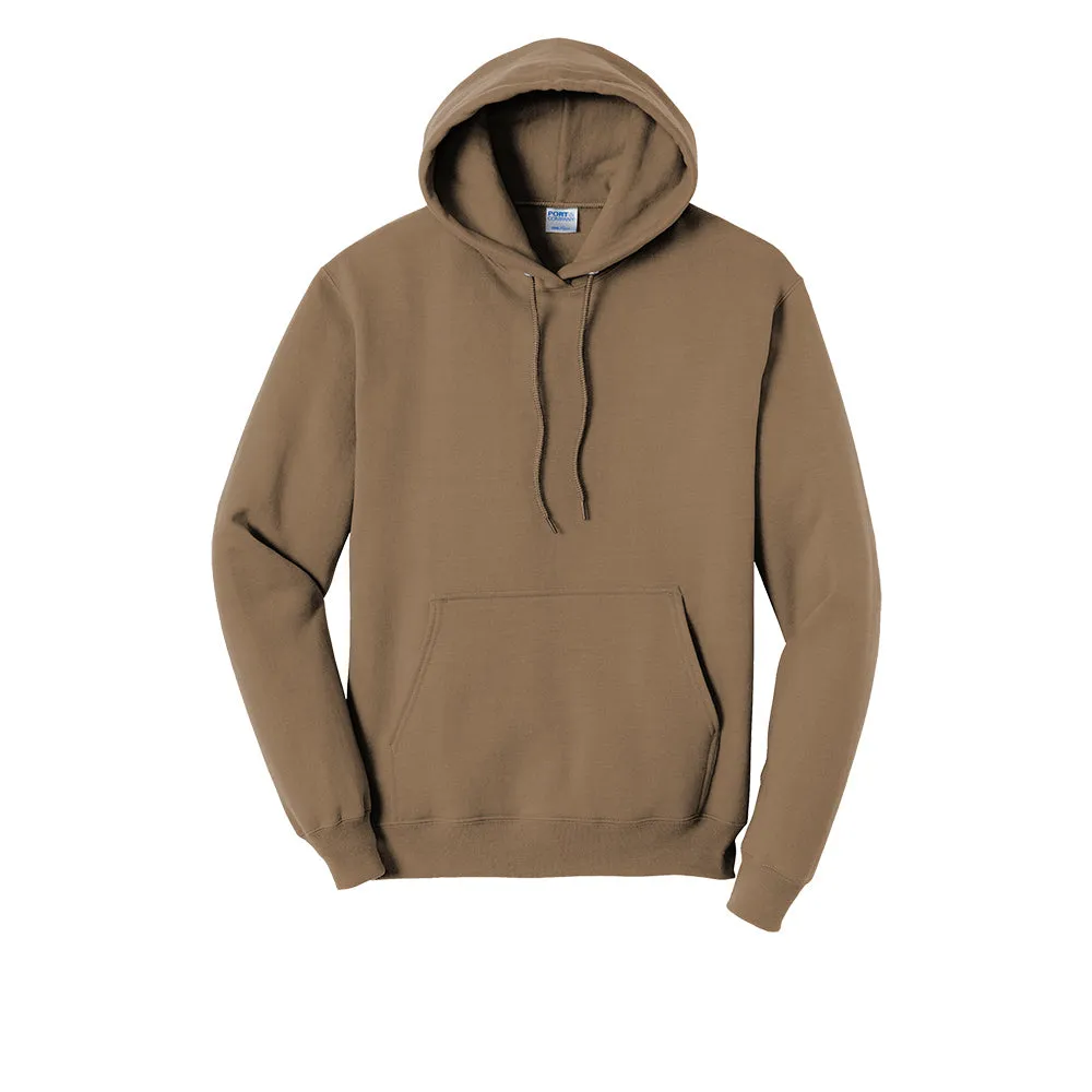 Port & Company® Core Fleece Pullover Hooded Sweatshirt - Woodland Brown