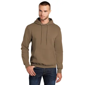 Port & Company® Core Fleece Pullover Hooded Sweatshirt - Woodland Brown