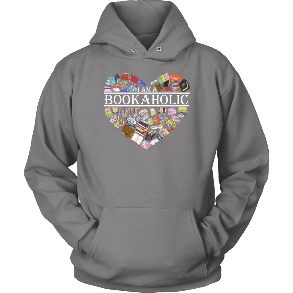 "I am a bookaholic" Hoodie