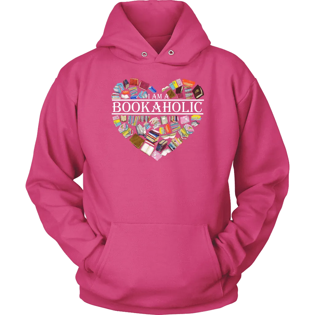 "I am a bookaholic" Hoodie