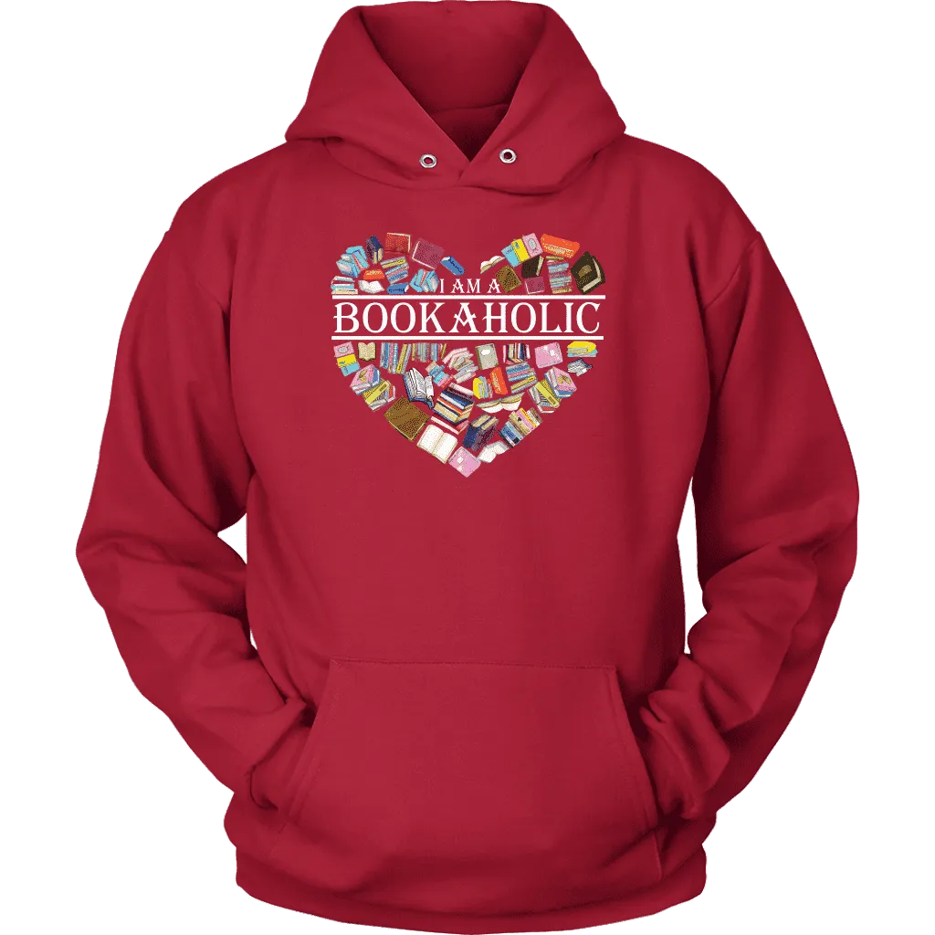 "I am a bookaholic" Hoodie