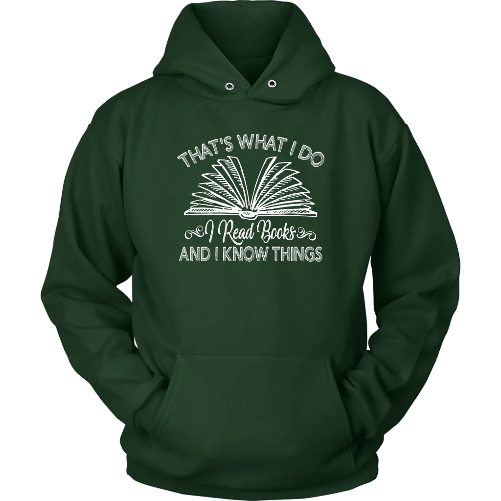 "I Read Books" Hoodie