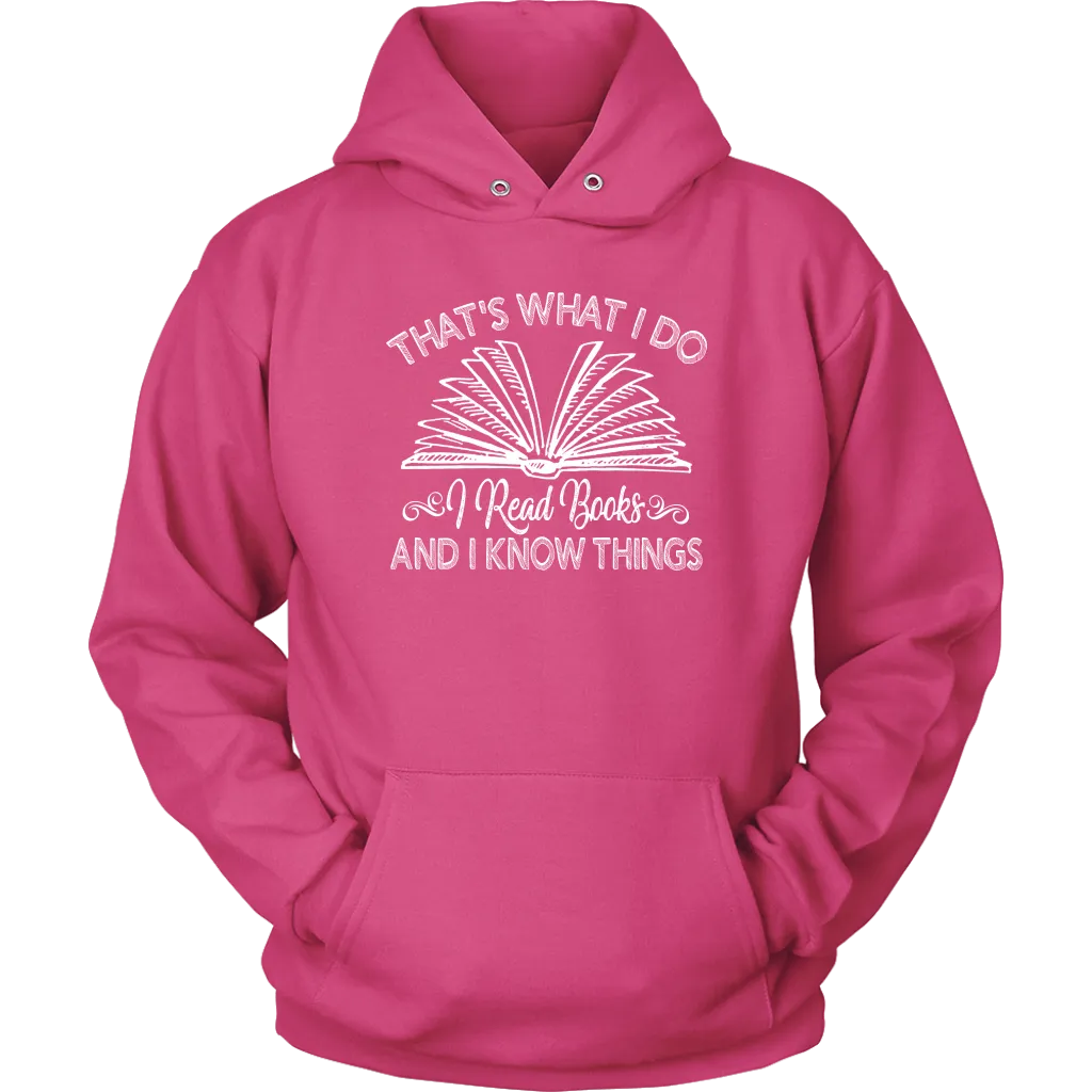 "I Read Books" Hoodie