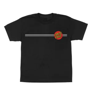 Santa Cruz Classic Dot Tee Black