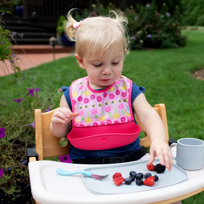 Snap & Go Silicone Food-catcher Bib 6-18 mo